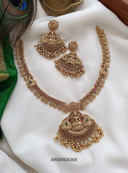 Antique Lakshmi Pendant Necklace