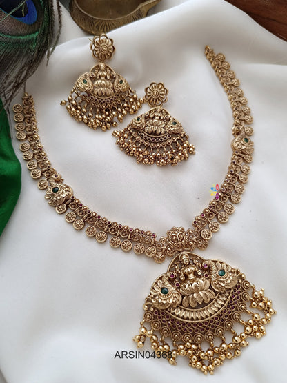 Antique Lakshmi Pendant Necklace