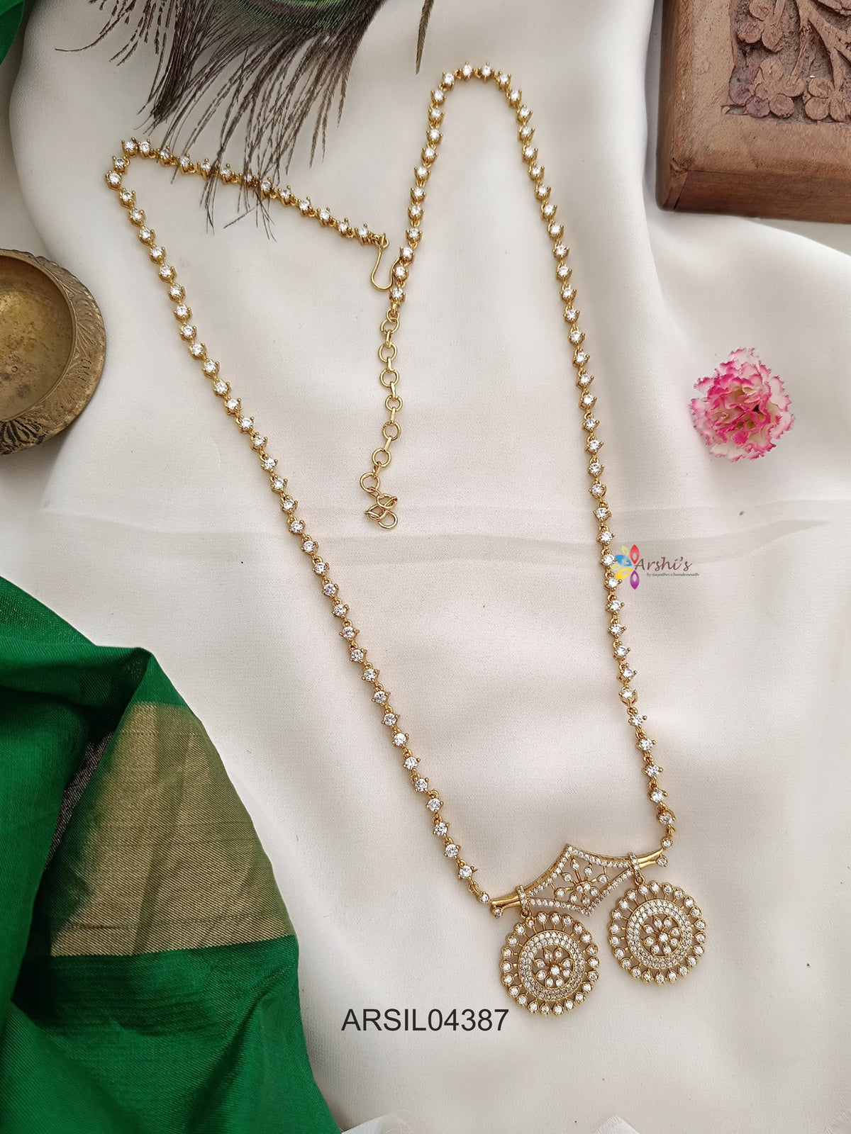White Stone Thali Haram