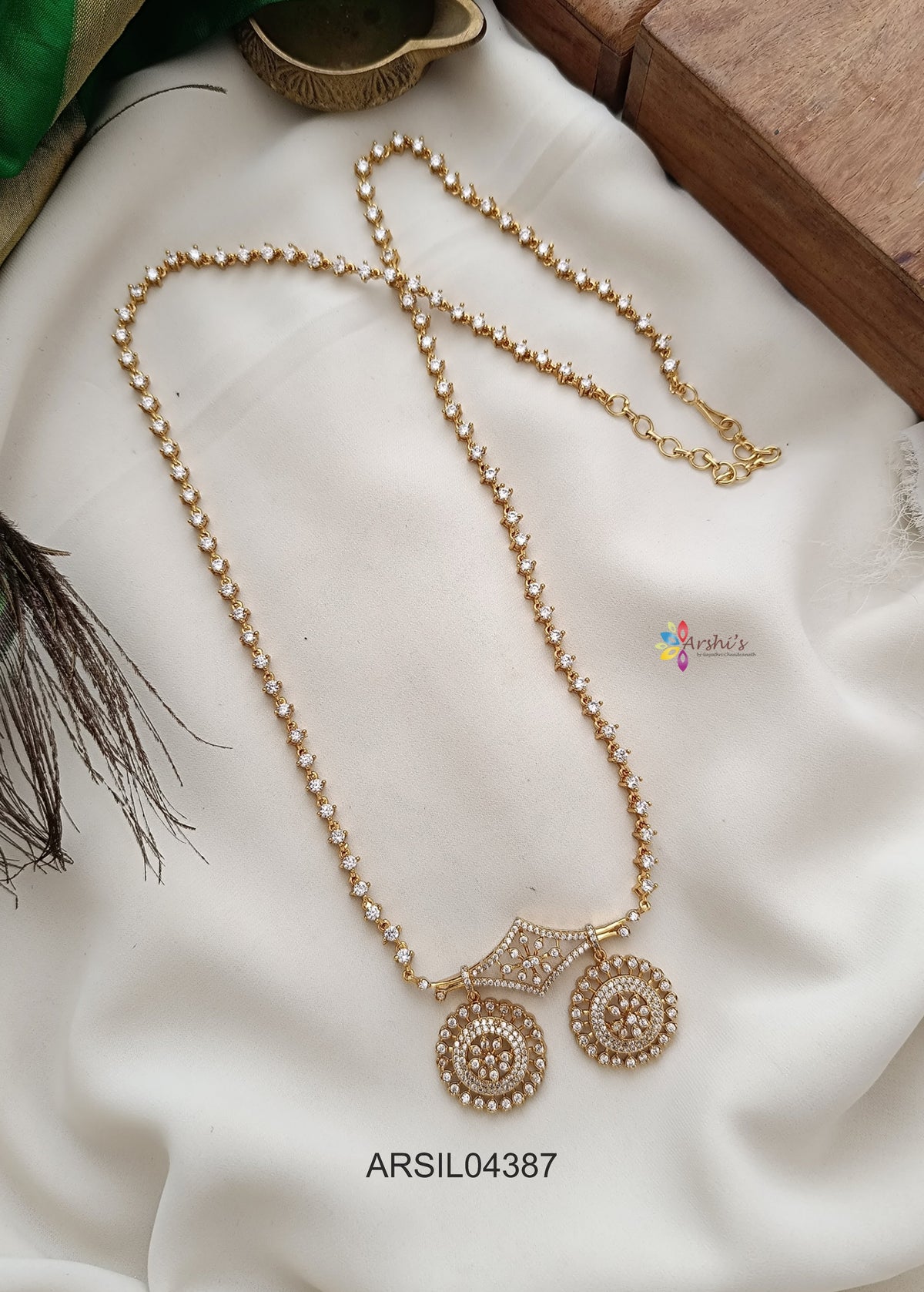 White Stone Thali Haram