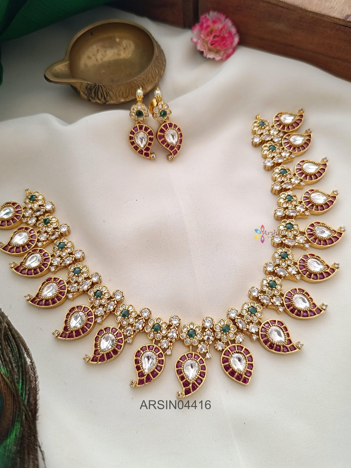 Mango Kemp and Kundan Necklace