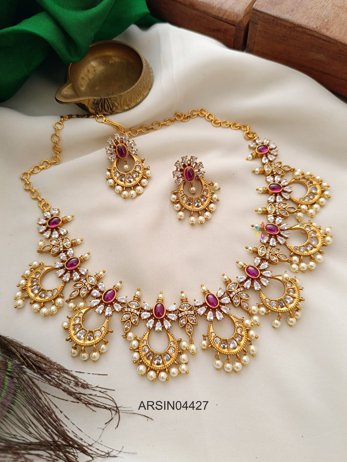 Chandbali Design Necklace