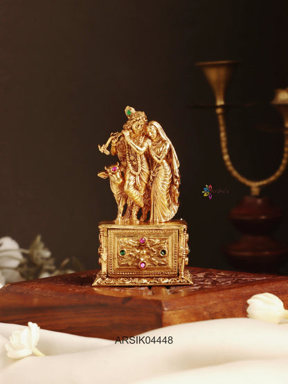 Radha Krishna Kumkum Box