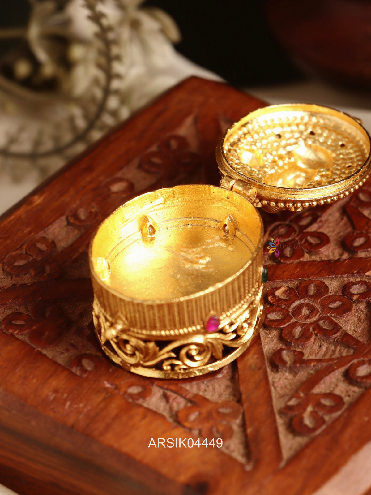 Lord Balaji Kumkum Box