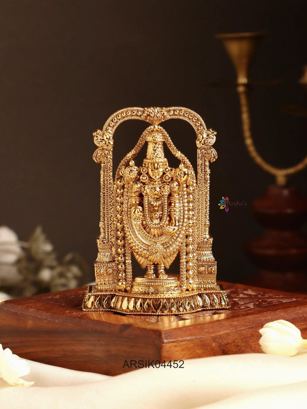 Lord Balaji Kumkum Box