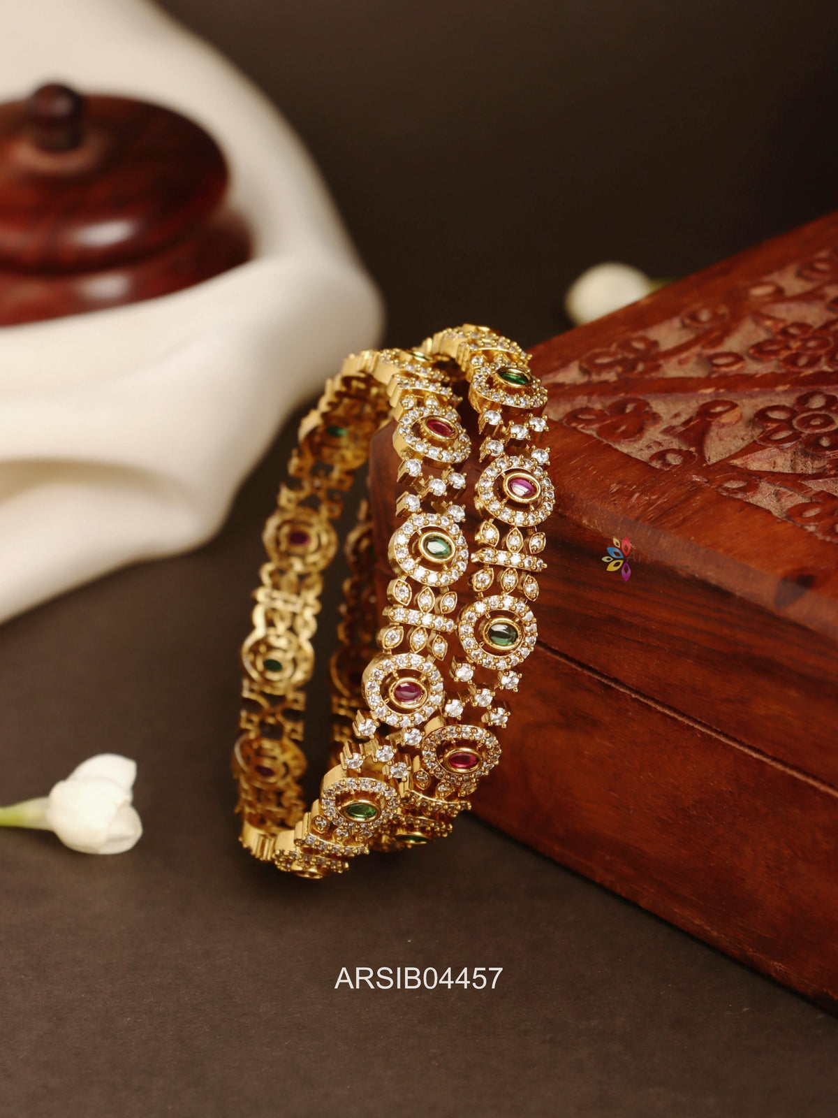 Stone Kada Bangles