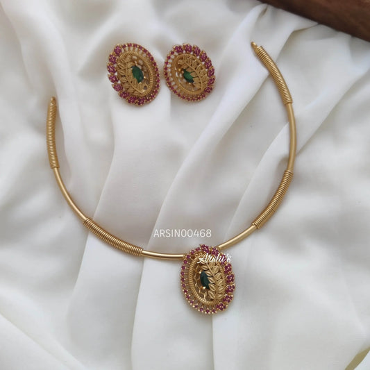 Simple And Elegant AD Tube Necklace