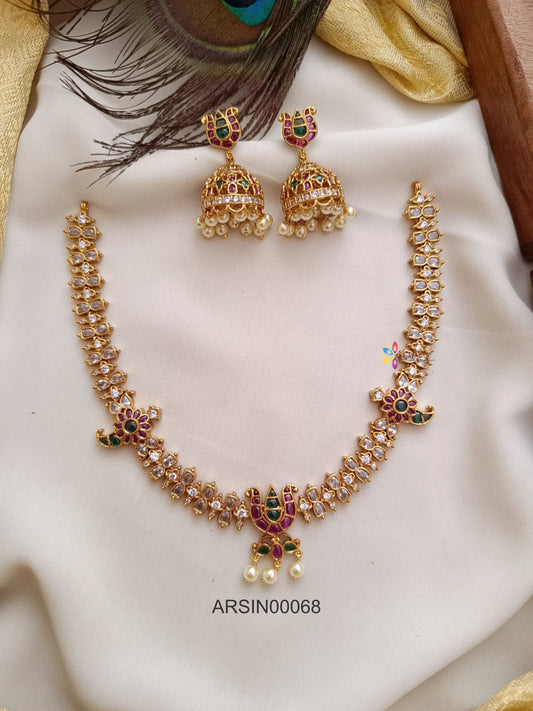 Lotus Design Stone Neckset