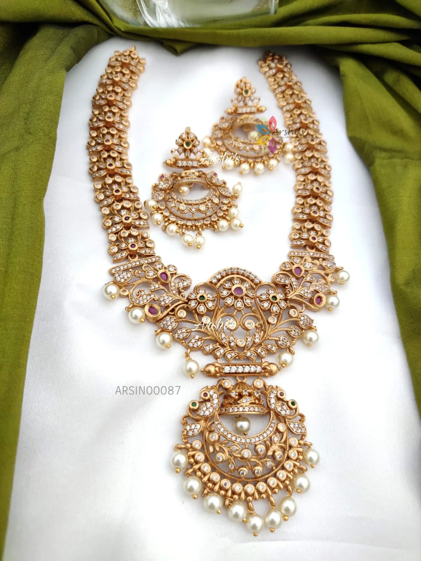 Matte Heavy Grand AD Fixed Necklace