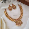 Imitation Grand Lakshmi Mango Necklace