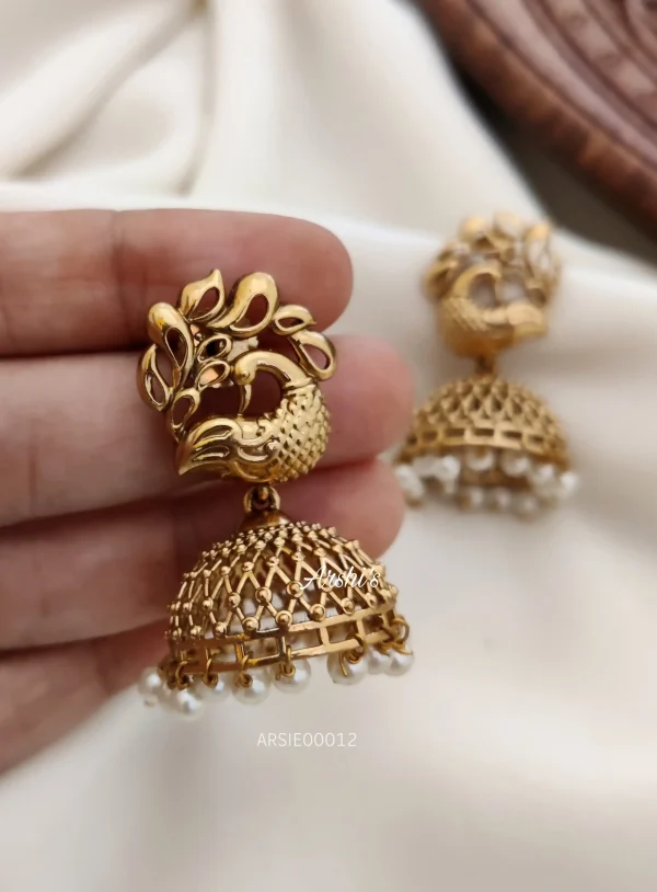 Buy Gold Earrings for Women by Silvermerc Designs Online | Ajio.com