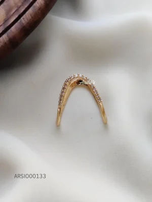 Beautiful White AD Stone Finger Ring