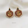 Beautiful peacock kemp earring