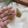 Temple Gold Drop Earrings