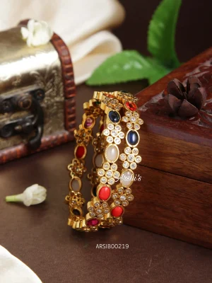 Traditional Navarathna AD Bangles