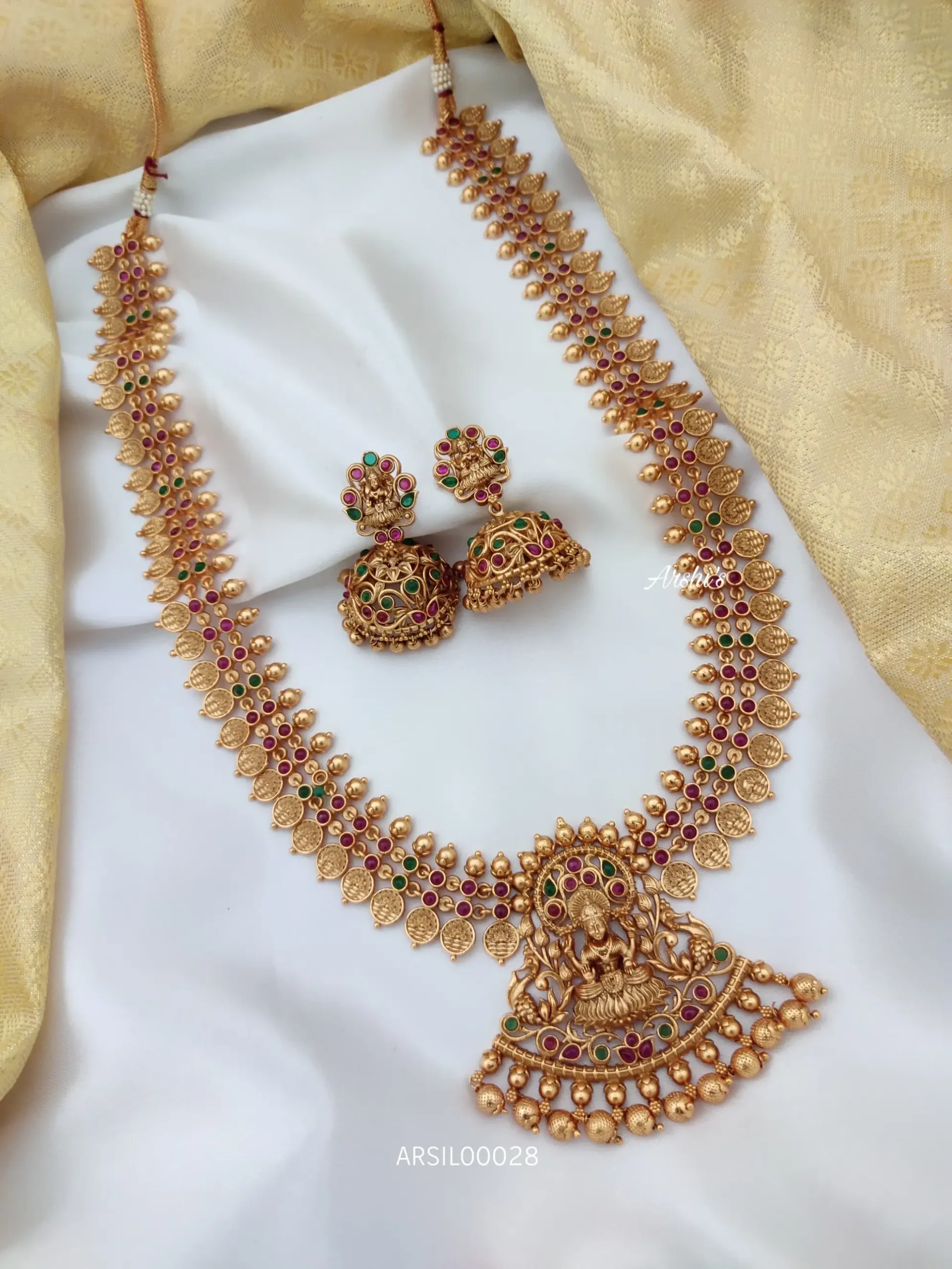 Traditional Lakshmi Coin bridal Haram