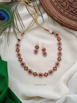 Premium Ruby Stone Necklace