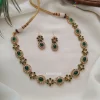 Emerald Green Stone Necklace