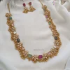 Navarathna Stone Gold Beads Haram