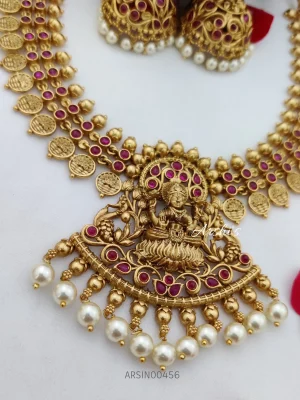 Full Ruby Antique Temple Necklace