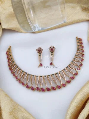 Stunning AD Stone Necklace