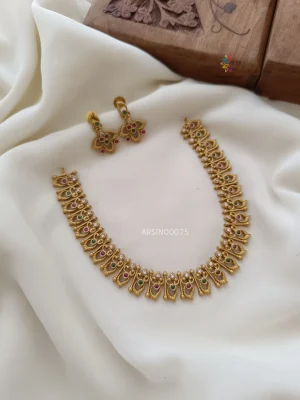 Beautiful mango AD necklace