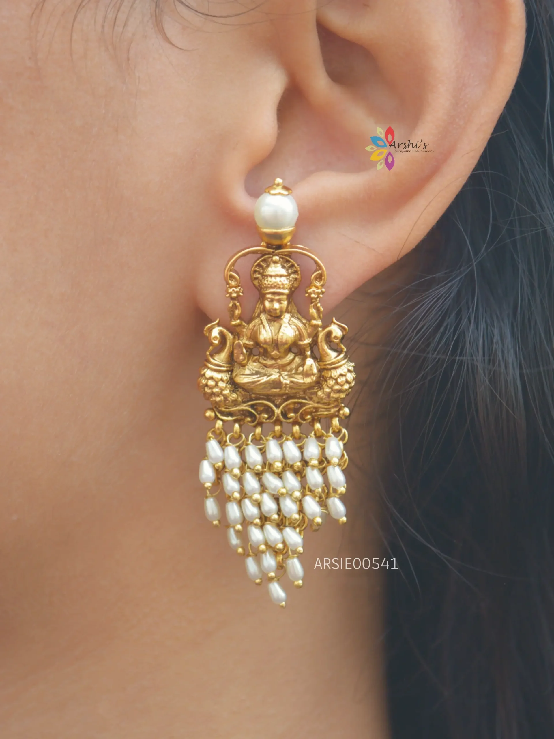 Antique Lakshmi Earrings