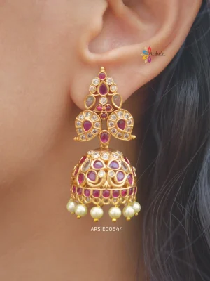 Mango Design Jhumkas