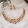 Classic AD Stone Gold Alike Necklace