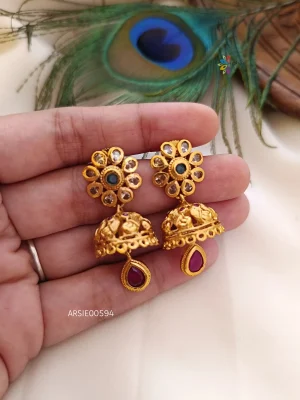 Small Flower Design Jhumka