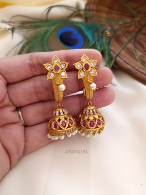 Sparkling AD Stone Earrings