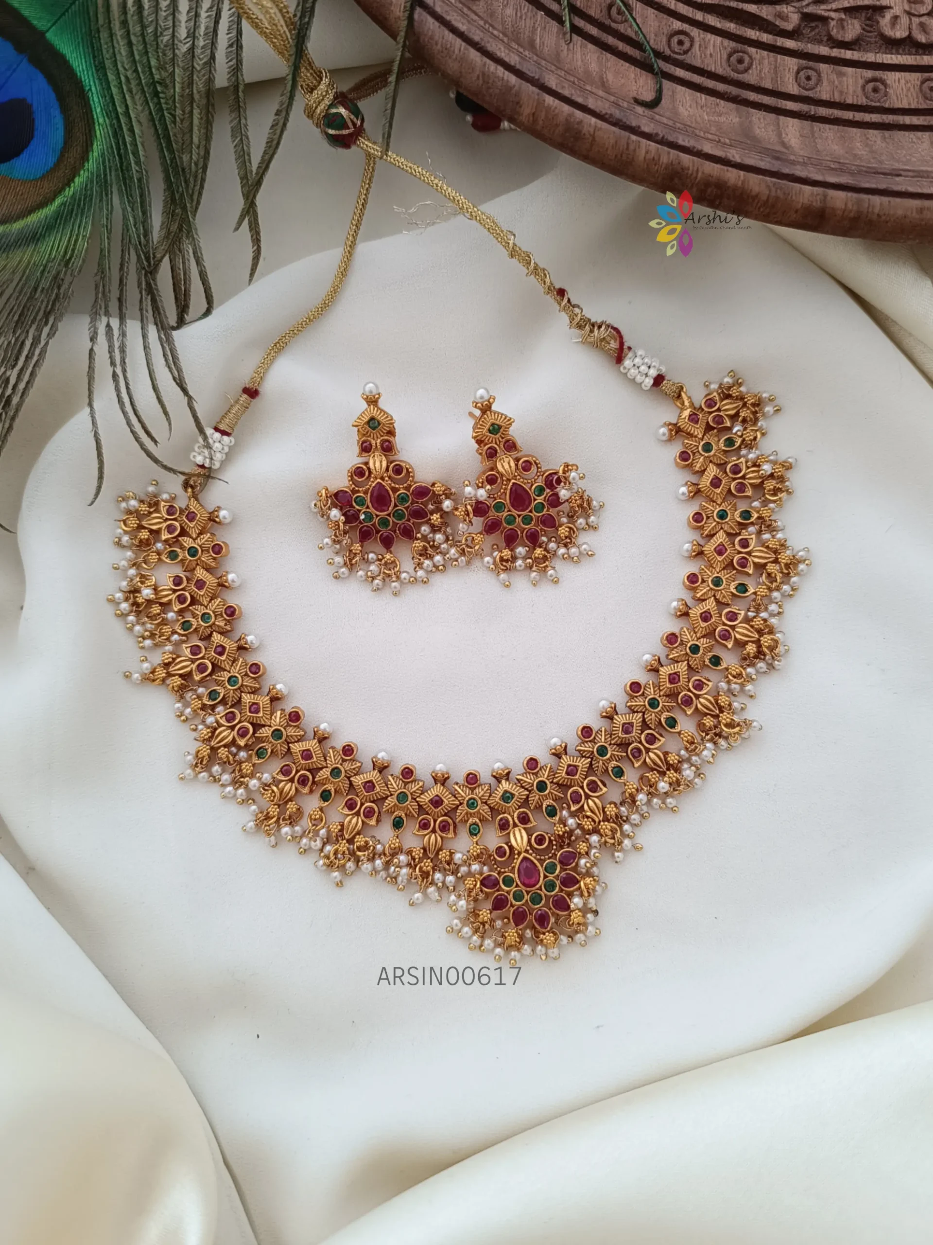 Charming Guttapusalu Necklace