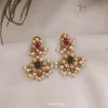 Amazing Stone with Pearls Earrings