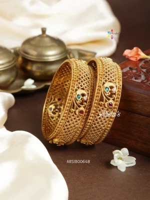 Grand Bridal Peacock Bangles