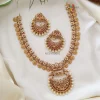 Lakshmi Coin Chandbali Pendant Necklace