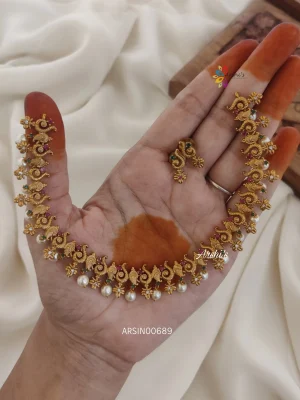Shanku Design Pearl Drop Necklace