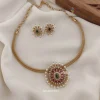 Simple And Elegant Round Pendant Necklace