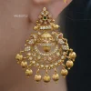 Beautiful AD Stone Chandbali Earrings