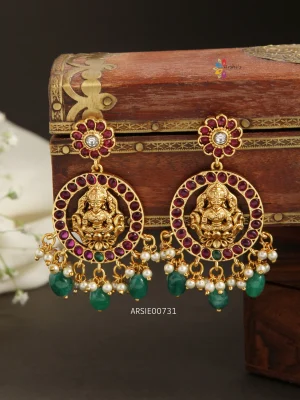 Temple Kemp Stone Earrings