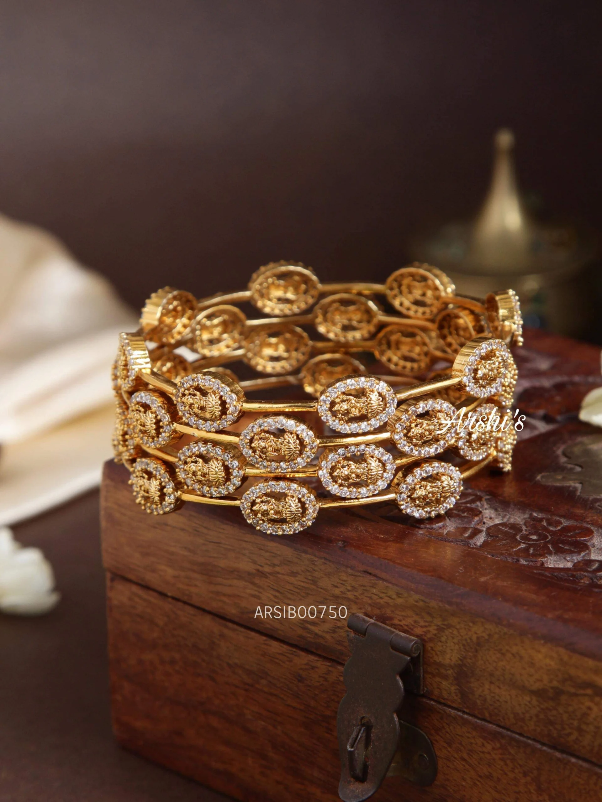 Traditional Temple AD Bangles