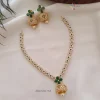 Simple Flower Design Necklace