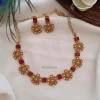 Adorable Red Stone Necklace