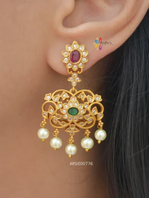 Dazzling AD Stone Earrings