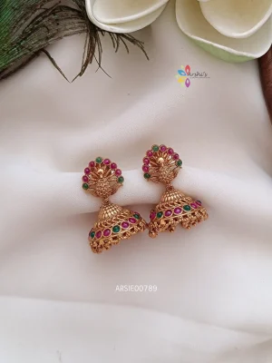 Pretty Peacock Jhumka