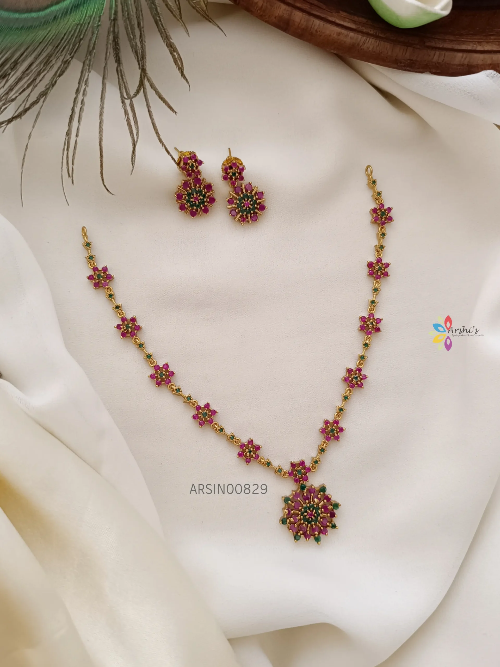 Buy Multi Color Embellished Patchi Kundan Stone Necklace Set by Ishhaara  Online at Aza Fashions.