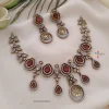 Red Stone Victorian Necklace