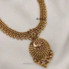 Antique Design Peacock Pendant Necklace