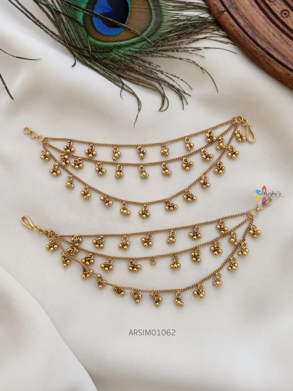 Share more than 245 chain earrings gold designs