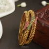 Red and Green Stone Bangles
