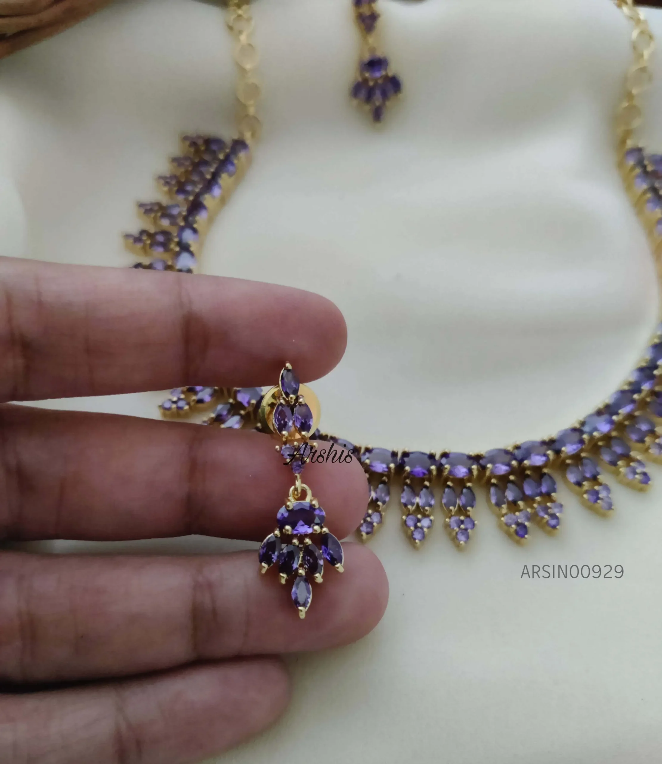 14K Yellow Gold Amethyst Journey Pendant with Chain – Shalimar Custom  Jewelers